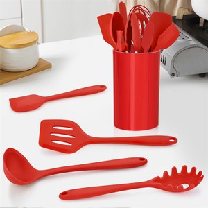 silicone utensils with Nylon handle silicone utensils with Nylon handle